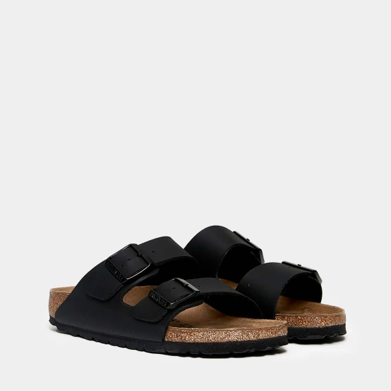 Birkenstock  ARIZONA  in similpelle Birkoflor nera