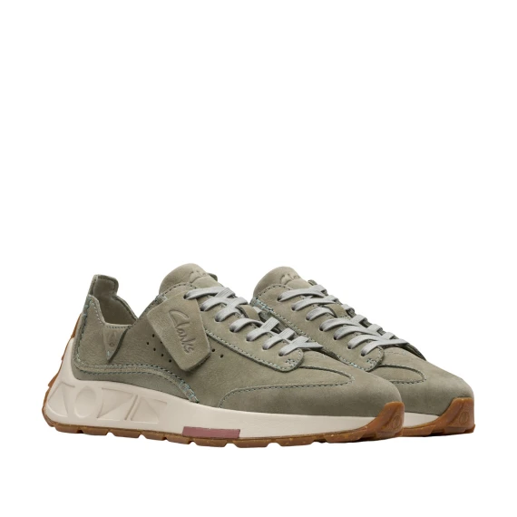 Sneakers Craft Speed in nabuk verde chiaro