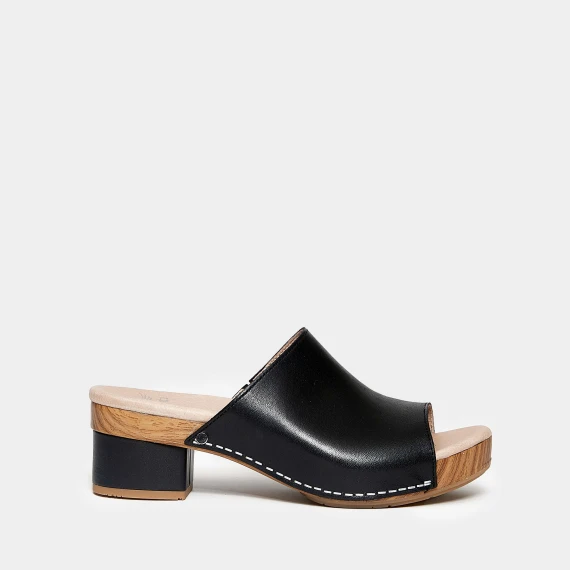 Sandalo  MACI  in pelle nera