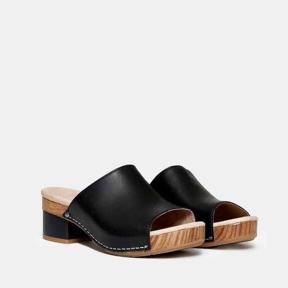 Sandalo  MACI  in pelle nera