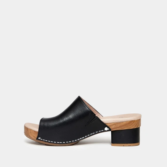 Sandalo  MACI  in pelle nera