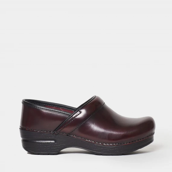 Classico zoccolo Dansko in pelle cabrio hickory marrone