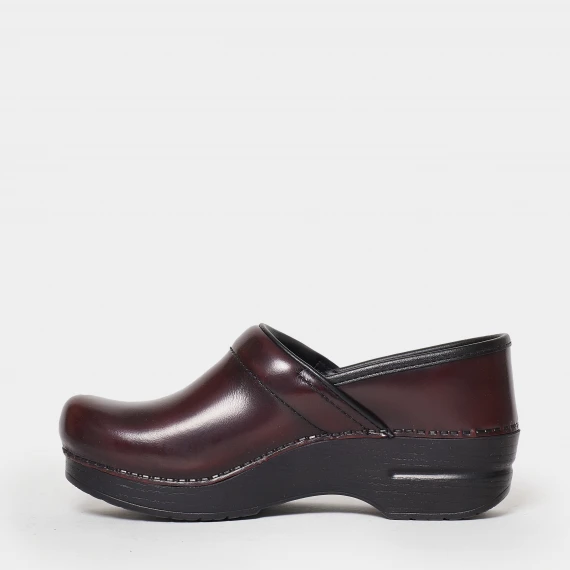 Classico zoccolo Dansko in pelle cabrio hickory marrone