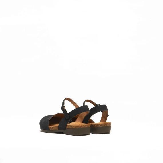 Slingback sportivo Rowan Milled in nabuk nero
