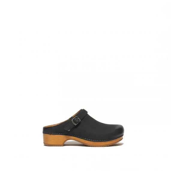 Sabot Berry in nabuk nero