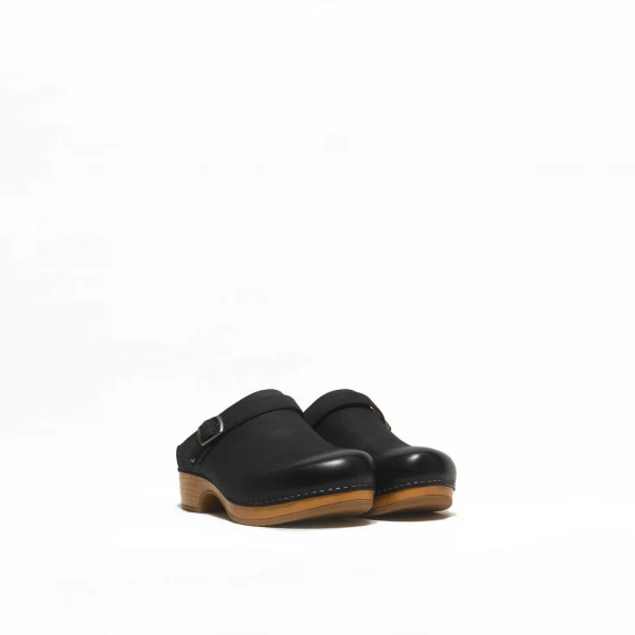 Sabot Berry in nabuk nero