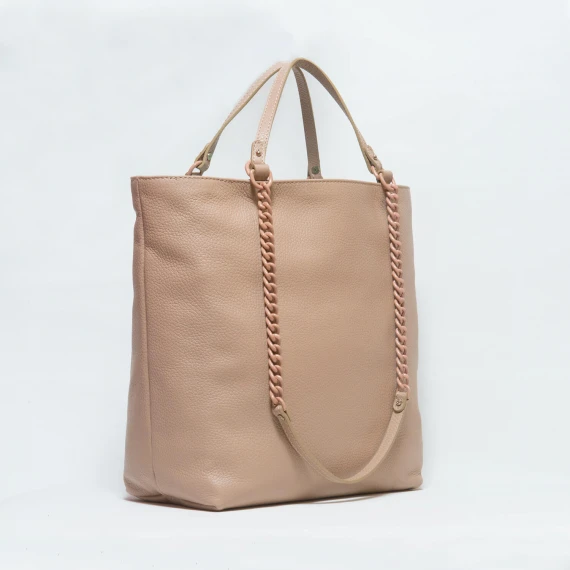 Borsa modello Gaia pelle canapa