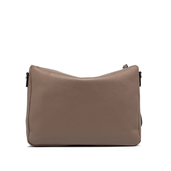 Borsetta Nora Pouch in pelle tortora