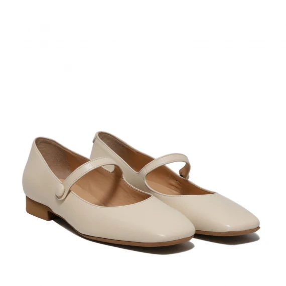 Paperina in nappa crema con cinturino
