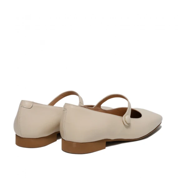 Paperina in nappa crema con cinturino