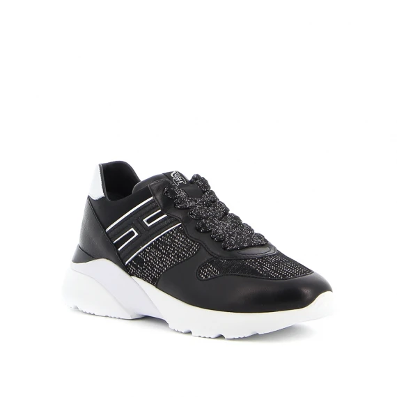 Sneakers H261 in pelle nera