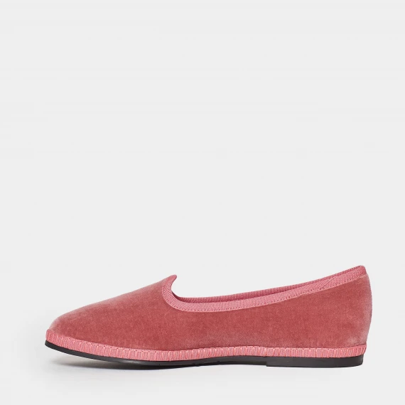 Scarpine stile friulane rosa antico