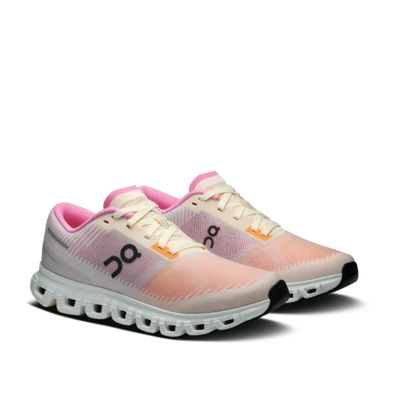 Sneakers Cloud 6 Push arancione e rosa