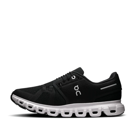 Sneakers Cloud 6 in tessuto tecnico traspirante nero