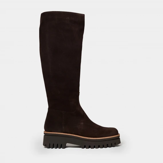 Stivale con zip laterale