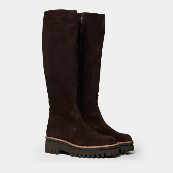 Stivale con zip laterale
