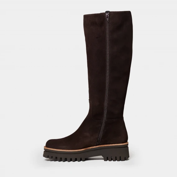 Stivale con zip laterale