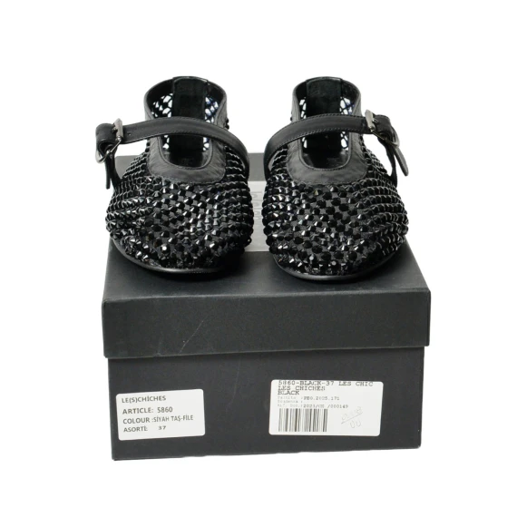 Paperina in strass nero